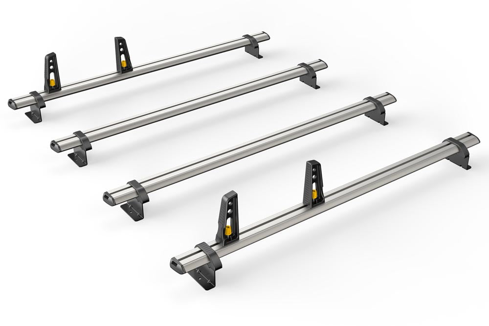 4x ULTI Bars Aluminium Roof Bars Citroen Relay 2006 - Present