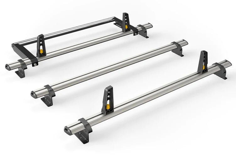 3x ULTI Bars Aluminium Roof Bars Nissan NV250 2019 - 2021