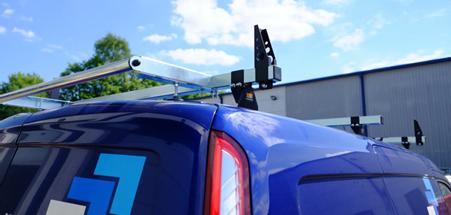 SteelLine Products Heavy Duty Steel Van Roof Bars — RoofRack UK