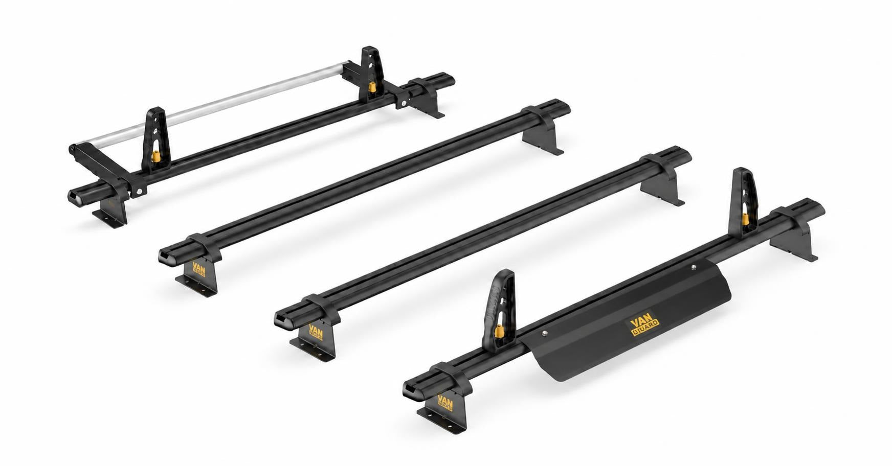4x ULTI Bars Aluminium Roof Bars Nissan Primastar 2022 - Present