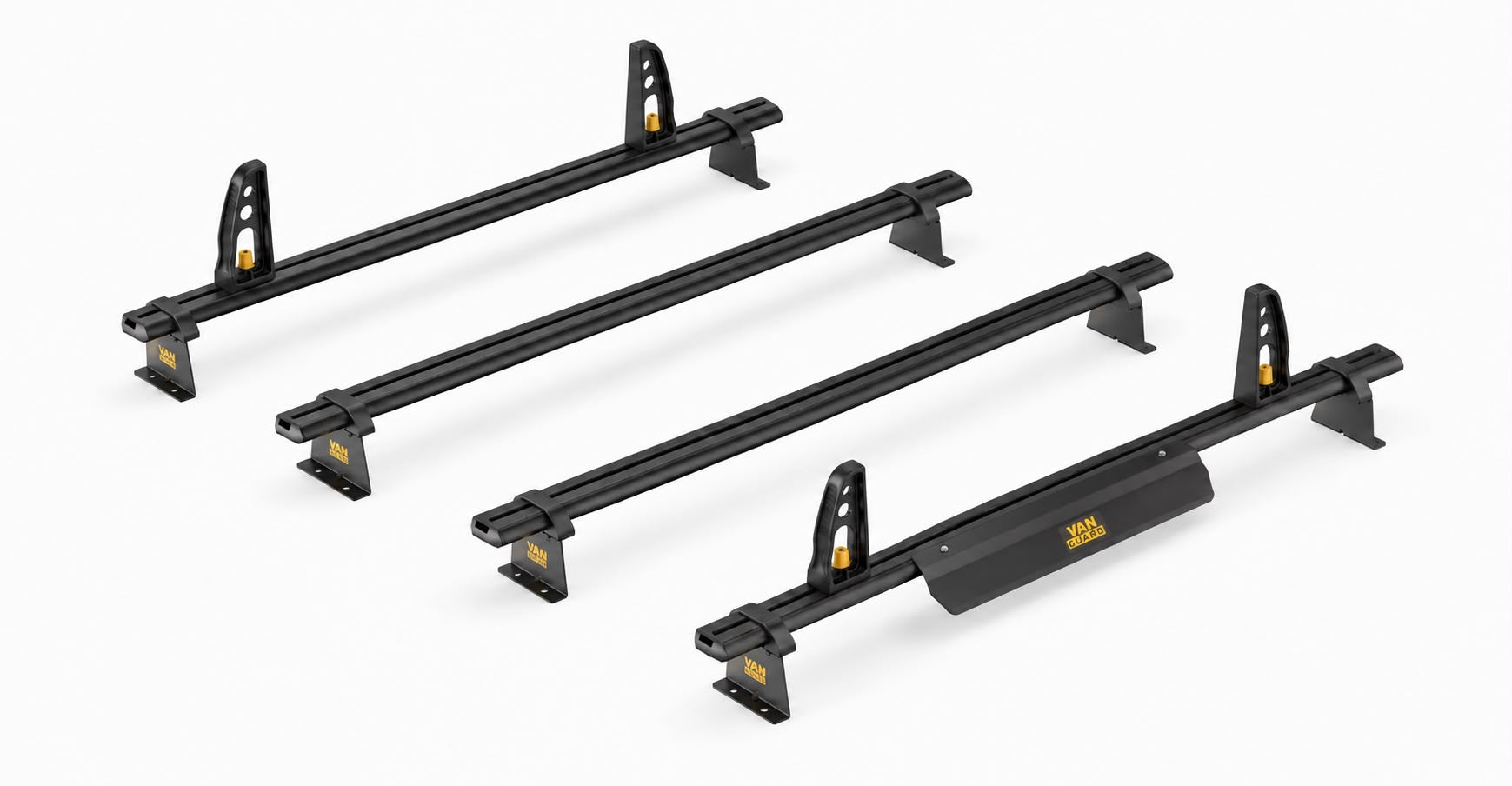 4x ULTI Bars Aluminium Roof Bars Nissan Primastar 2022 - Present