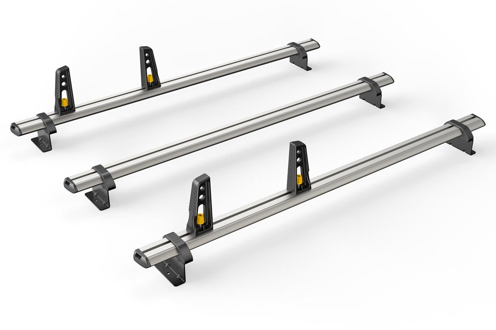 3x ULTI Bars Aluminium Roof Bars Nissan NV300 2016 - 2021