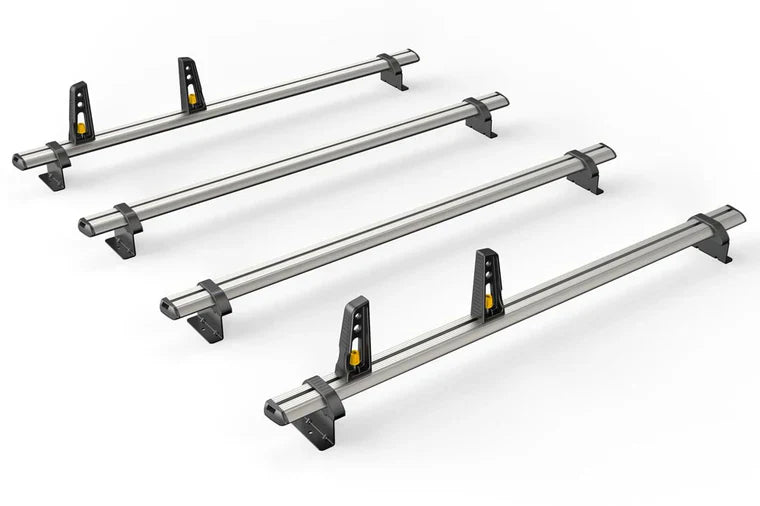 4x ULTI Bars Aluminium Roof Bars Nissan NV400 2010 - 2021