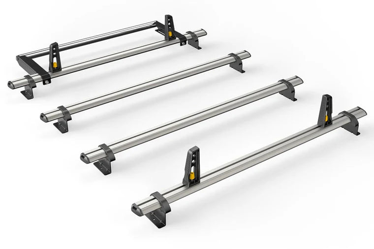 4x ULTI Bars Aluminium Roof Bars Nissan NV400 2010 - 2021