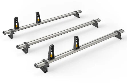 3x ULTI Bars Aluminium Roof Bars Citroen Dispatch 2007 - 2016