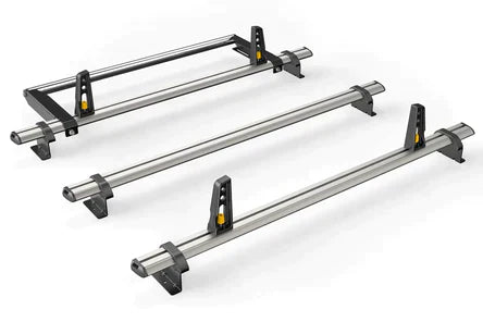 3x ULTI Bars Aluminium Roof Bars Peugeot Bipper 2008 - Present