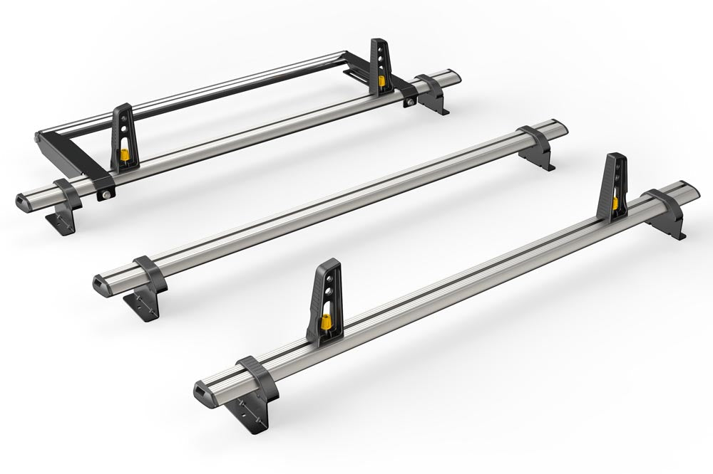 3x ULTI Bars Aluminium Roof Bars Fiat Doblo 2022 - Present