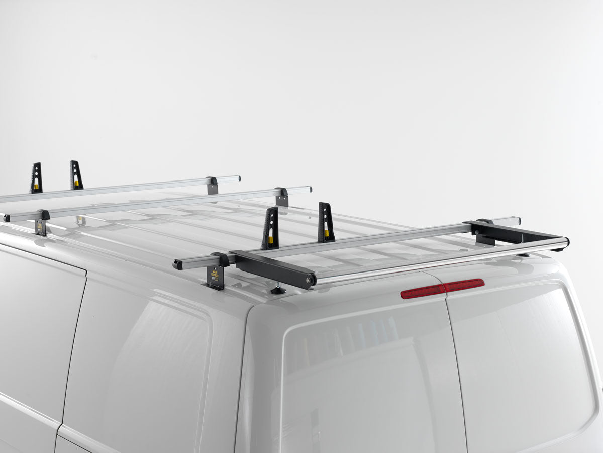 3x ULTI Bars Aluminium Roof Bars Volkswagen Transporter T6 2015 - Present