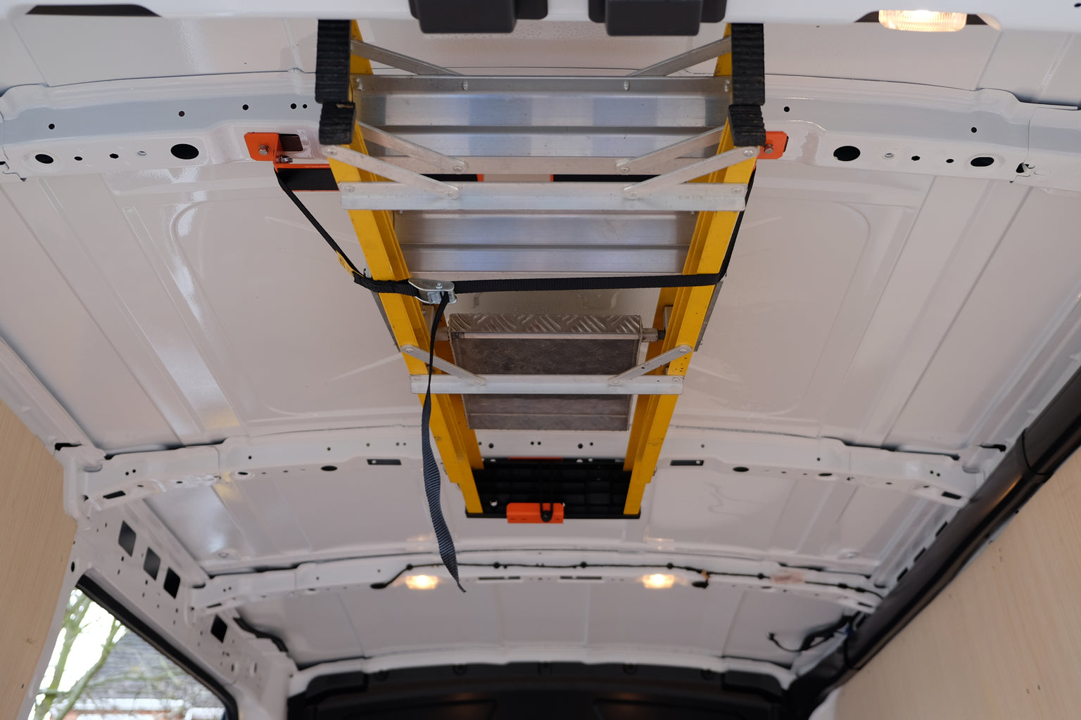 Internal Ladder Internal Van Ladder Holders | Internal Ladder Racks | RoofRack UK